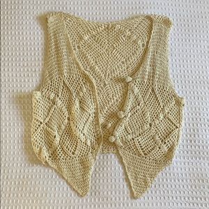 Handmade BOHO Crochet Vest